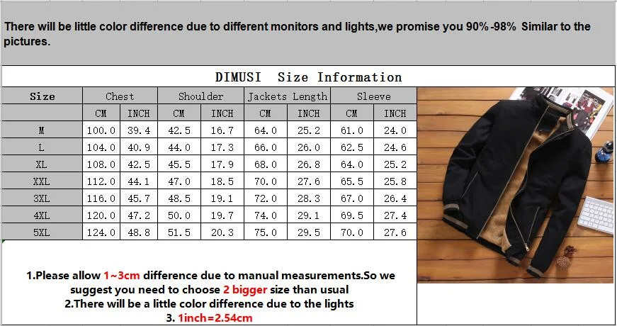 DIMUSI Autumn Mens Bomber Jackets Casual Male Outwear Fleece Thick Warm Windbreaker Jacket Mens Military Baseball 4