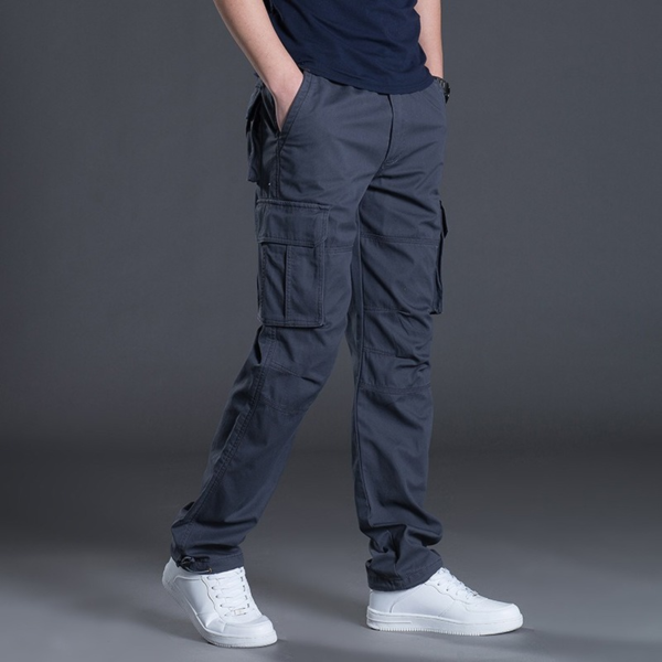 Men s Cargo Pants Mens Casual Multi Pockets Military Large Size Tactical Pants Men Outwear Army